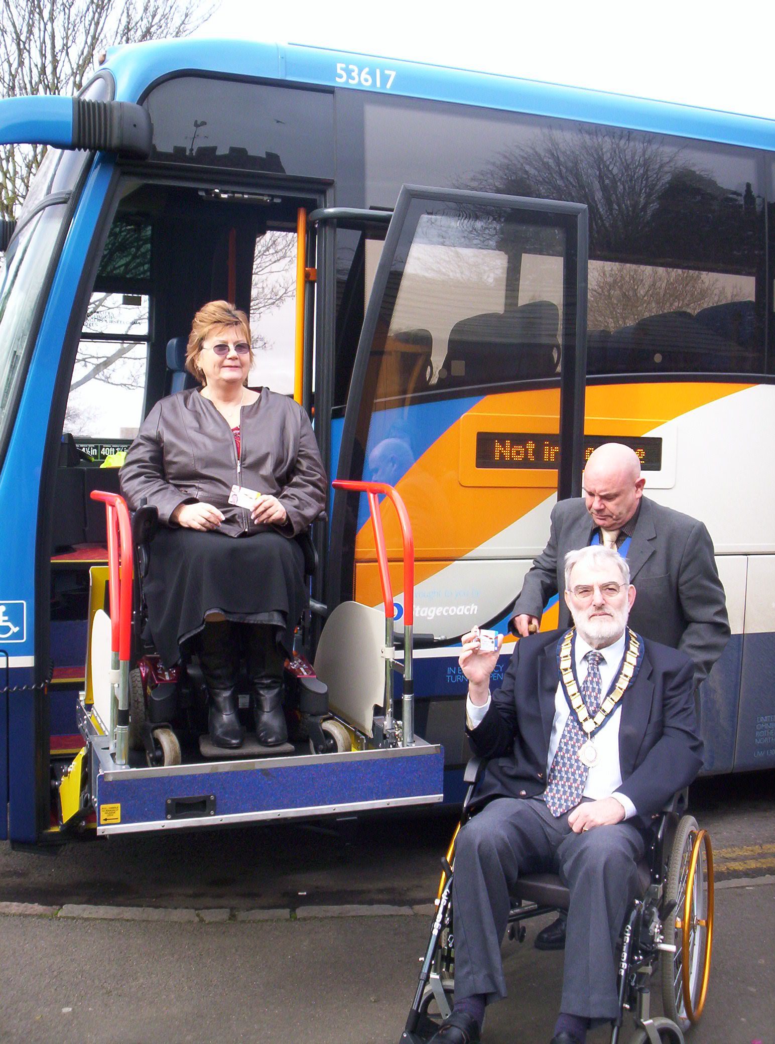 Trying out the X5 coach